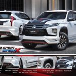 ชุดแต่งรอบคัน Mitsubishi Pajero Sport 2019 ทรง Sport-X