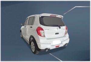 ชุดแต่งรอบคัน Suzuki Celerio ทรง Santo