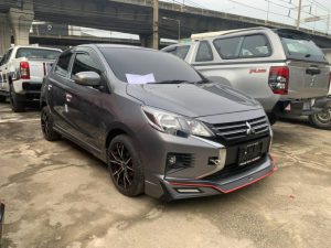 ชุดแต่งรอบคัน Mitsubishi Mirage 2019 ทรง Rider V.2