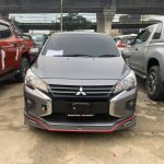 ชุดแต่งรอบคัน Mitsubishi Mirage 2019 ทรง Rider V.2