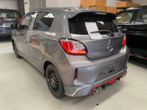 ชุดแต่งรอบคัน Mitsubishi Mirage 2019 ทรง Rider V.2