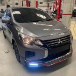 ชุดแต่งรอบคัน Mitsubishi Mirage 2019 ทรง Rider V.2