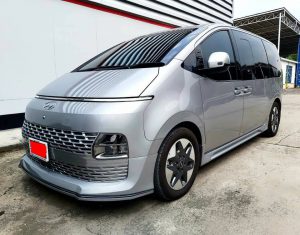 สเกิร์ตหน้า Hyundai Staria 2022 ทรง VIP1 สำหรับรถตัวธรรมดา