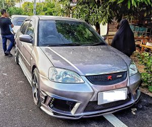 ชุดแต่งรอบคัน Honda Civic Dimension ทรง K Aero
